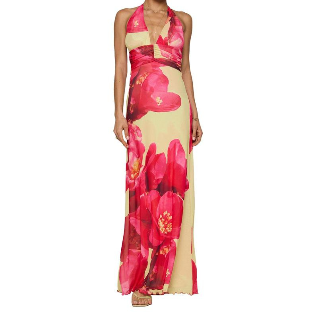 FITA™ - Elegant Halter Backless Summer Dress