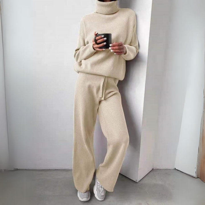 LUXARA™ - Elegant Turtleneck Set