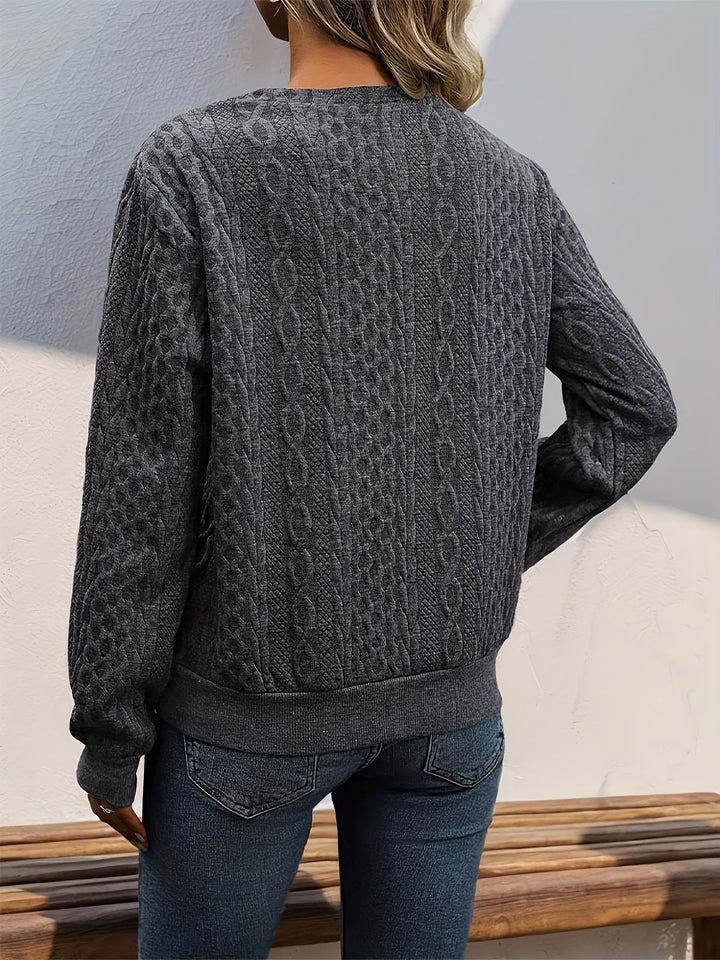 MARTINE™ - Cozy Asymmetrical Sweatshirt