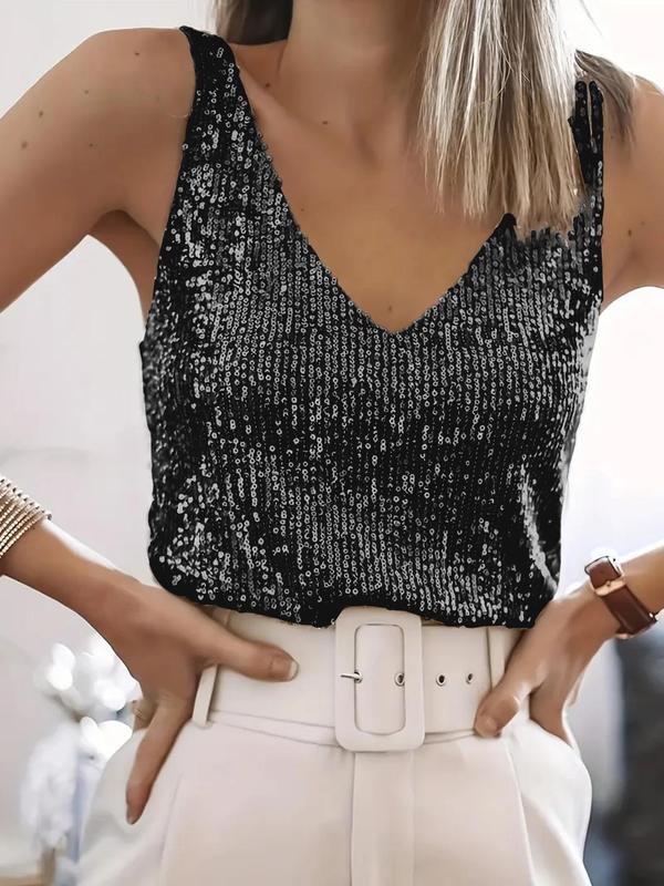 KAITLYN™ - Sleeveless Glitter Top for Party & Summer Date Night Wear