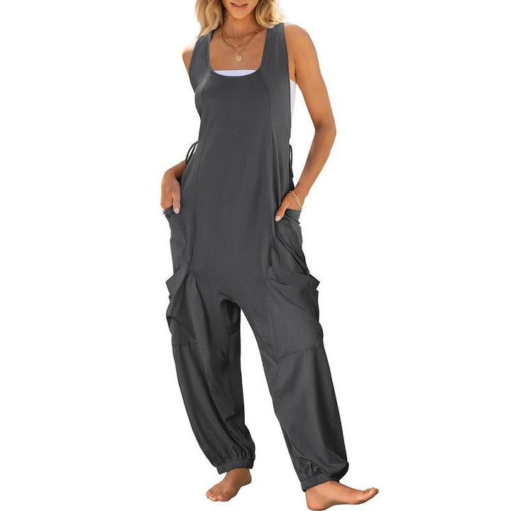 SALOME™ – Casual Sleeveless Summer Baggy Jumpsuit