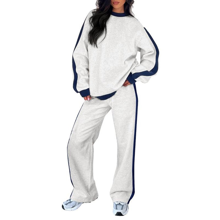 SANDI™ - Comfortable 2-Piece Lounge Set Sweatshirt & Straight Leg Pants
