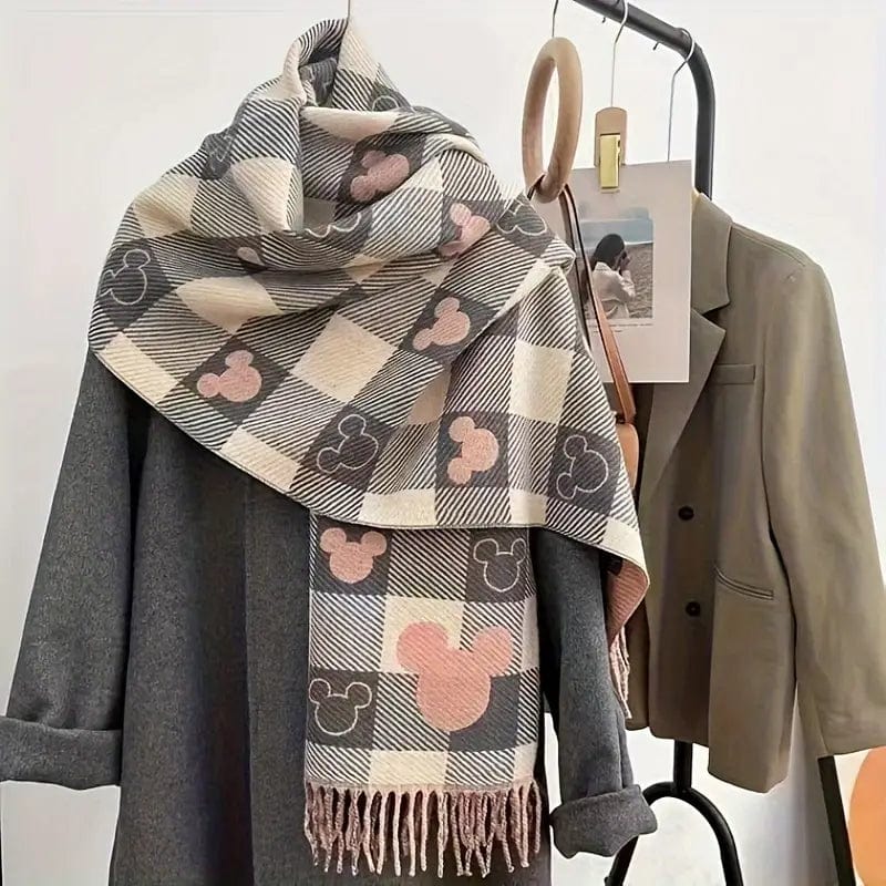 CELESTE™ | Soft Touch Plaid Scarf