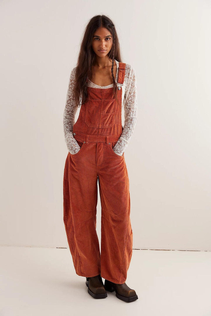 PANIZ™ - Vintage Overalls Wide-Leg Adjustable Jumpsuit