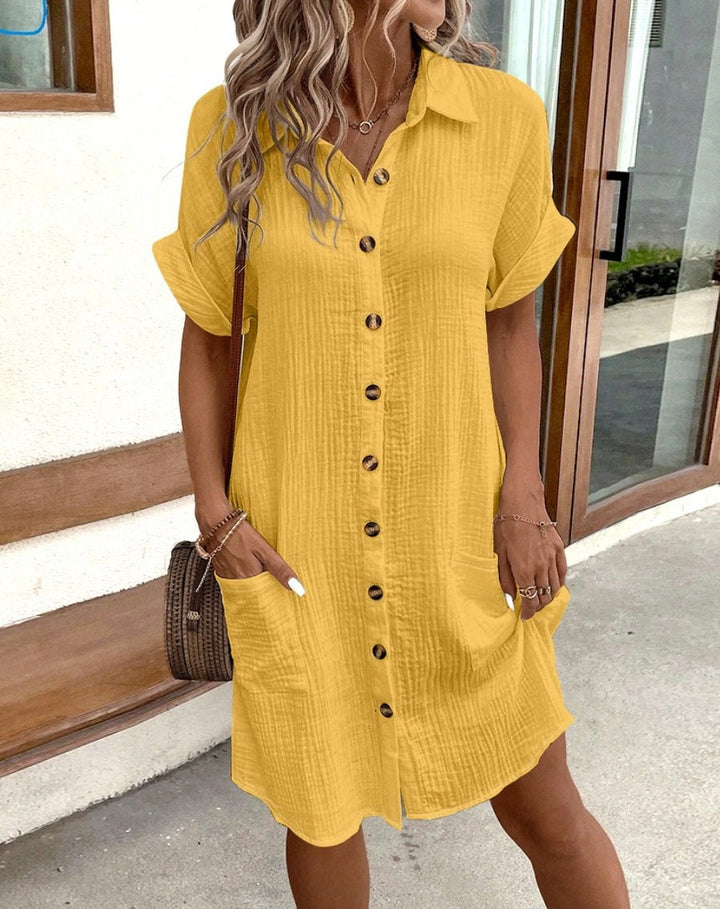 SAVANNAH™ – Casual Everyday Shirt Dress