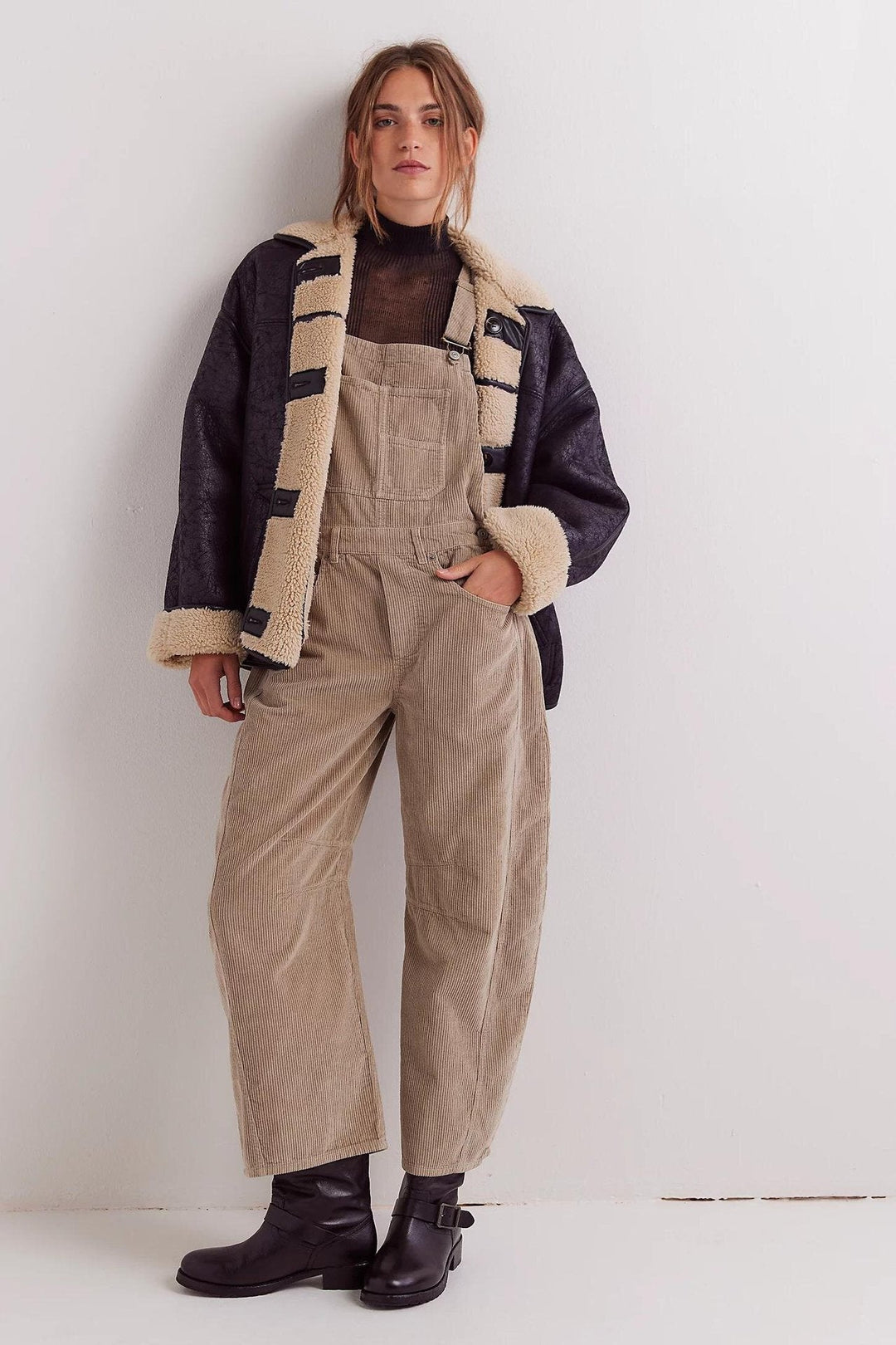 PANIZ™ - Vintage Overalls Wide-Leg Adjustable Jumpsuit