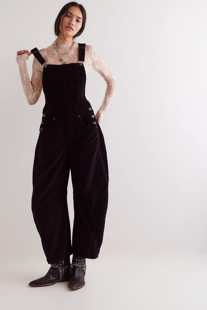 PANIZ™ - Vintage Overalls Wide-Leg Adjustable Jumpsuit