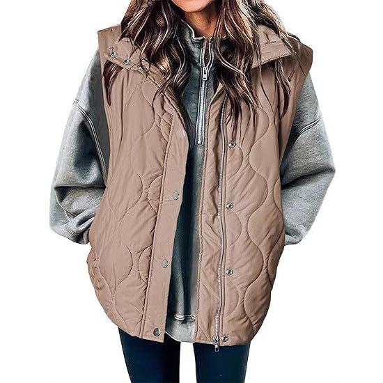 REESE™ - Oversized Lightweight Quilted Puffer Vest