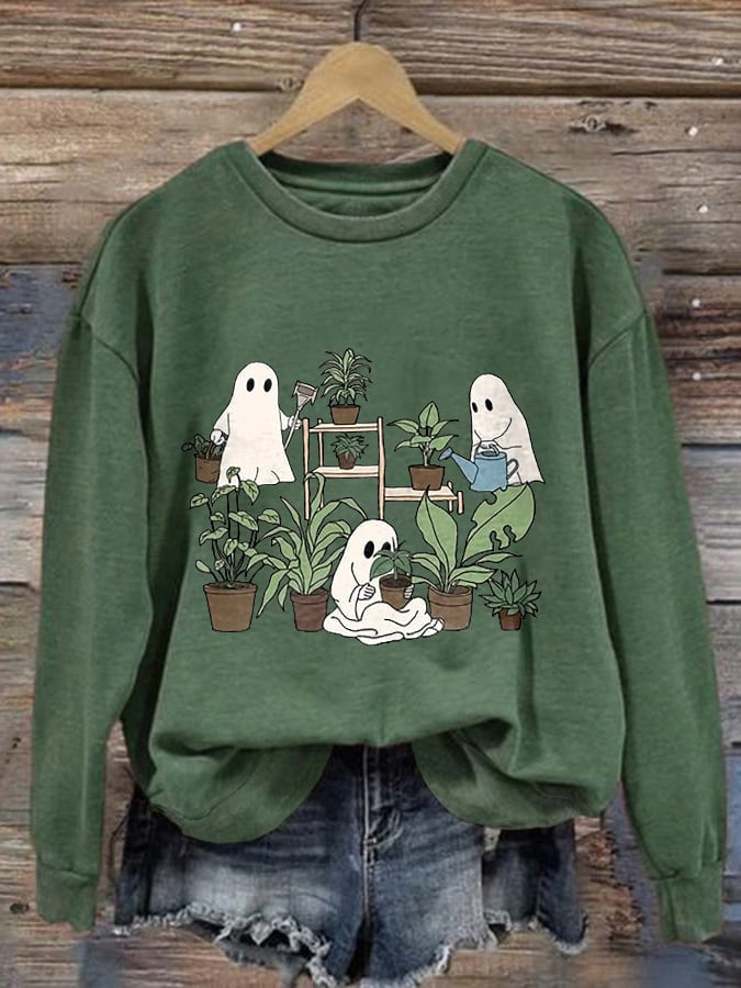 LINDSY™ - Casual Crewneck Drop Shoulder Sweatshirt