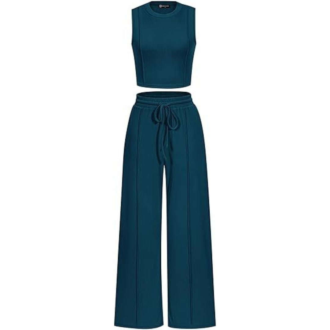 KARIS™ – Chic Lounge Two-Piece Set