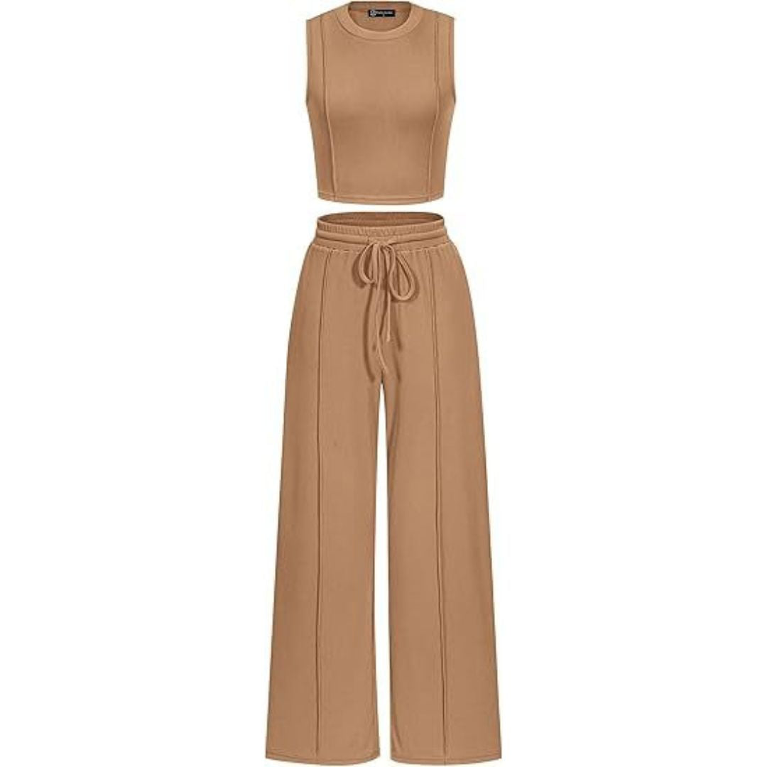KARIS™ – Chic Lounge Two-Piece Set