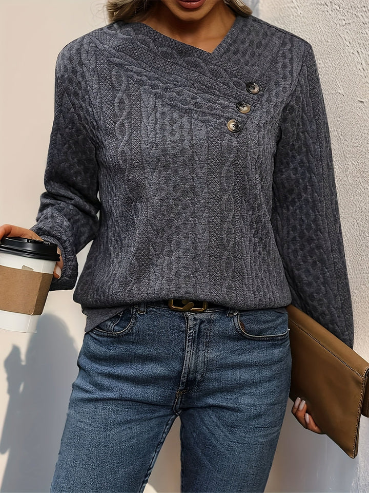 MARTINE™ - Cozy Asymmetrical Sweatshirt