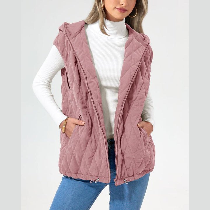 LIAM™ - Cozy Sleeveless Hooded Winter Coat with Pockets